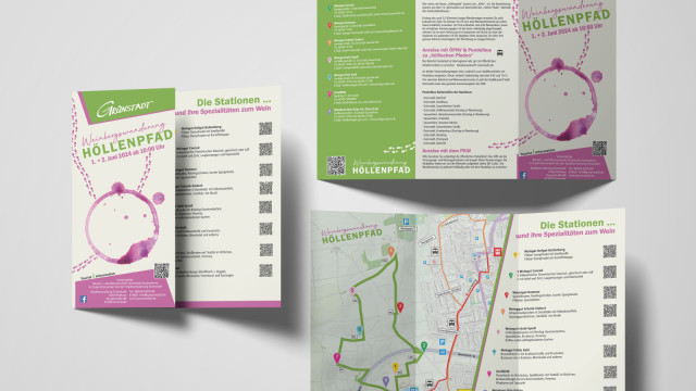 Grünstadt - Weinbergwanderung<br /><span>Print | Layout | Konzept</span>
 Image