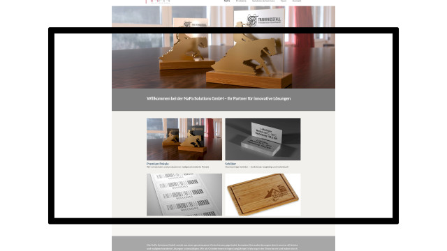 NAPA SOLUTIONS GMBH<br /><span>Internet Solution | Raystorm Page Management System</span>
 Image